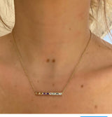 Morse Code Bar Necklace