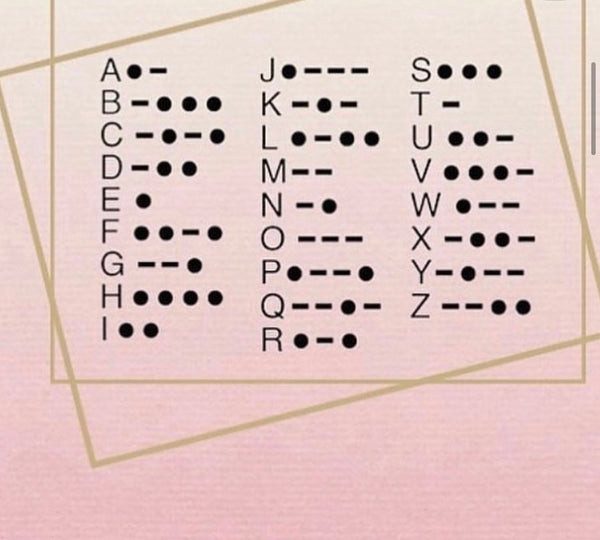 Morse Code Bangle